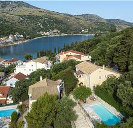 3 bedroom villa with heated pool in Kassiopi, Corfu, sleeps 6